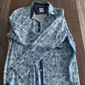 Mens long sleeve button down shirt